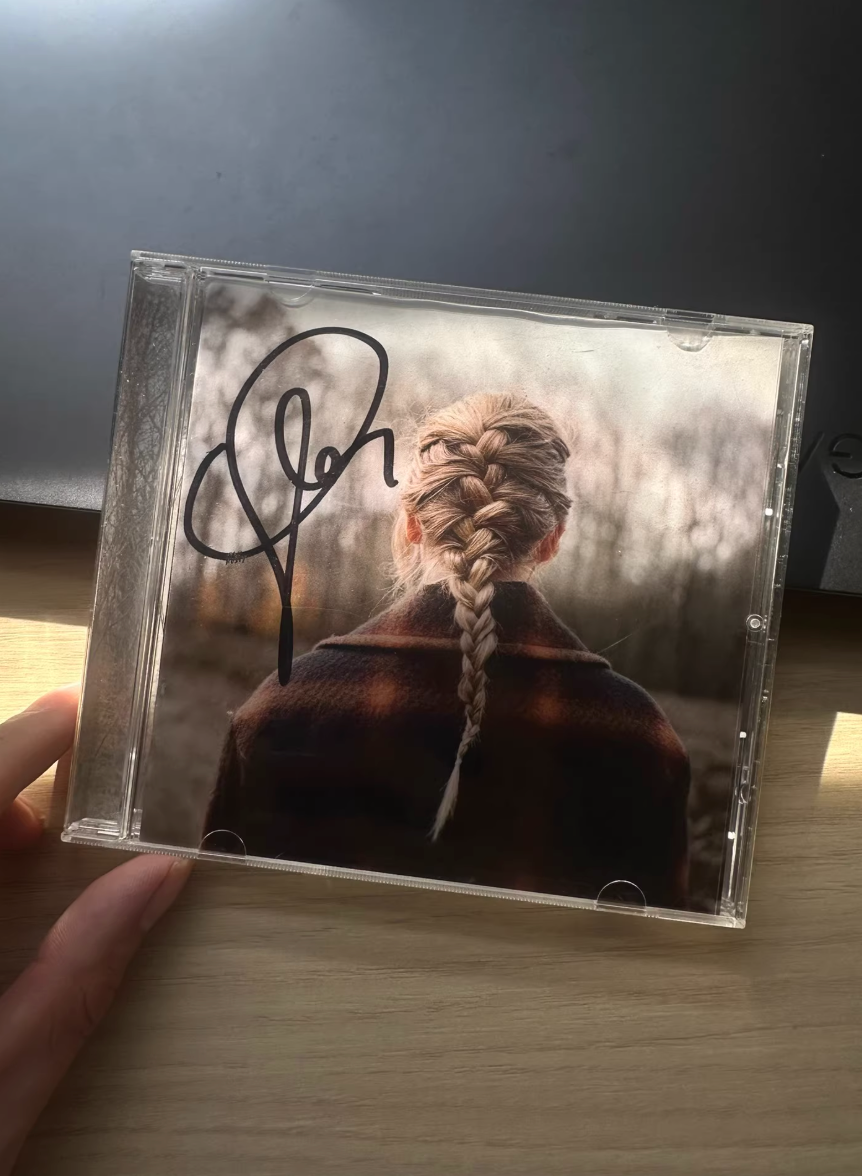 Taylor Swift – Evermore - Autographed CD – The 'In' Groove