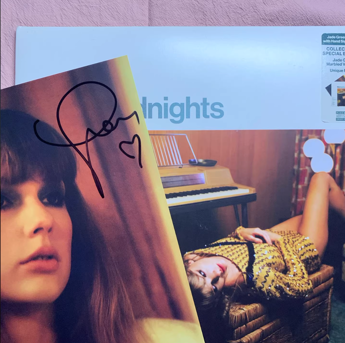 米、欧LP Taylor Swift Midnights 2445789825 Republic Records 未開封 /00260 Taylor Swift – Midnights – Vinyl (Blue Translucent Marbled