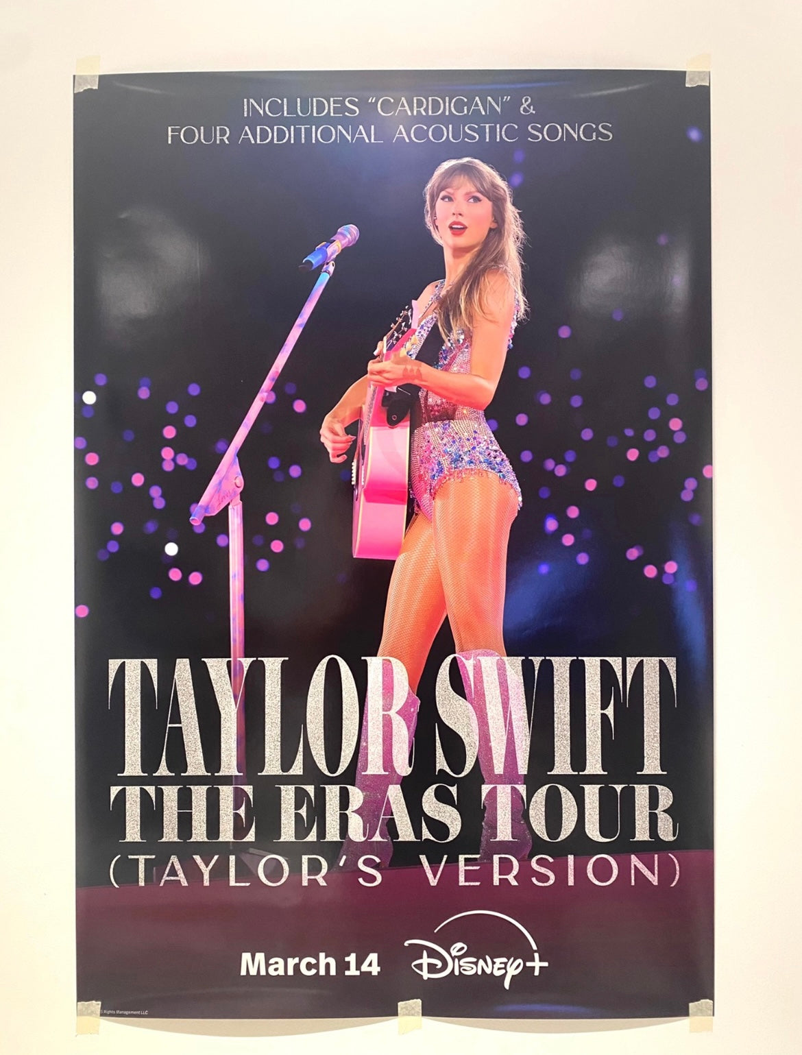 March 14 Disney Taylor′s Version Poster March 14 Disney Taylor′s Version Poster Taylor Swift The