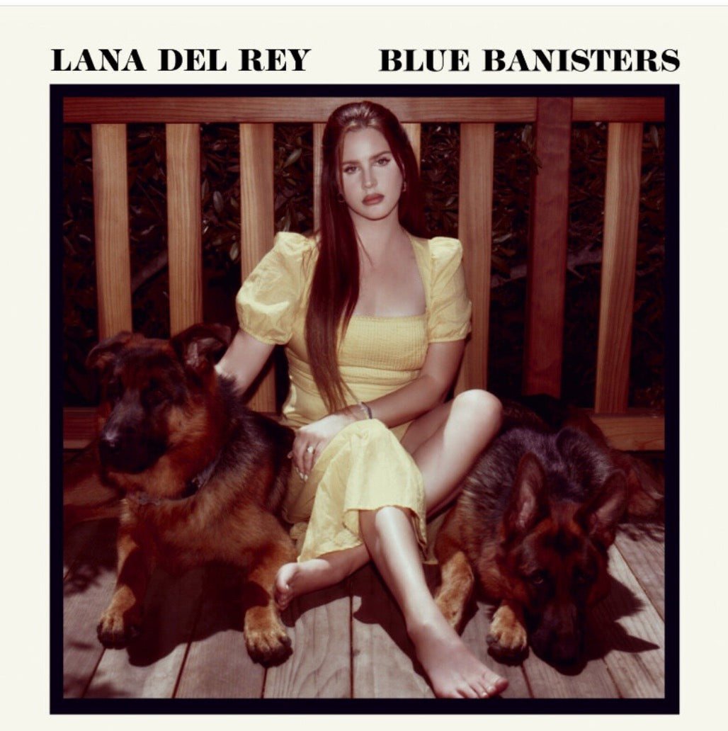 Lana Del Rey – Blue Banisters (China Edition, Black 2LP, May 2025) + Free Mitt Record Gloves – Limited 100 Gifts