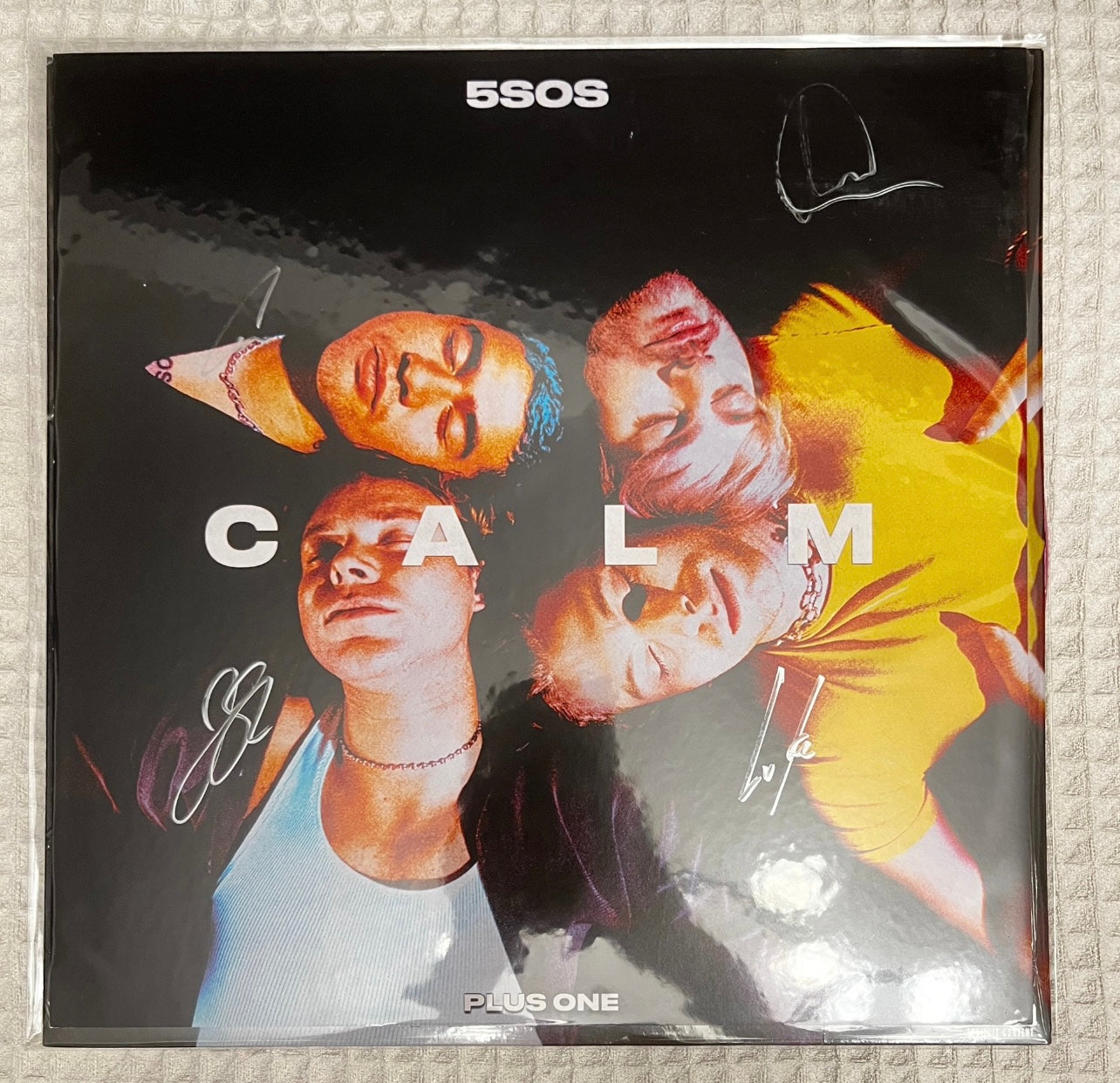 5 Seconds of Summer *CALM* Signed Pink Vinyl LP