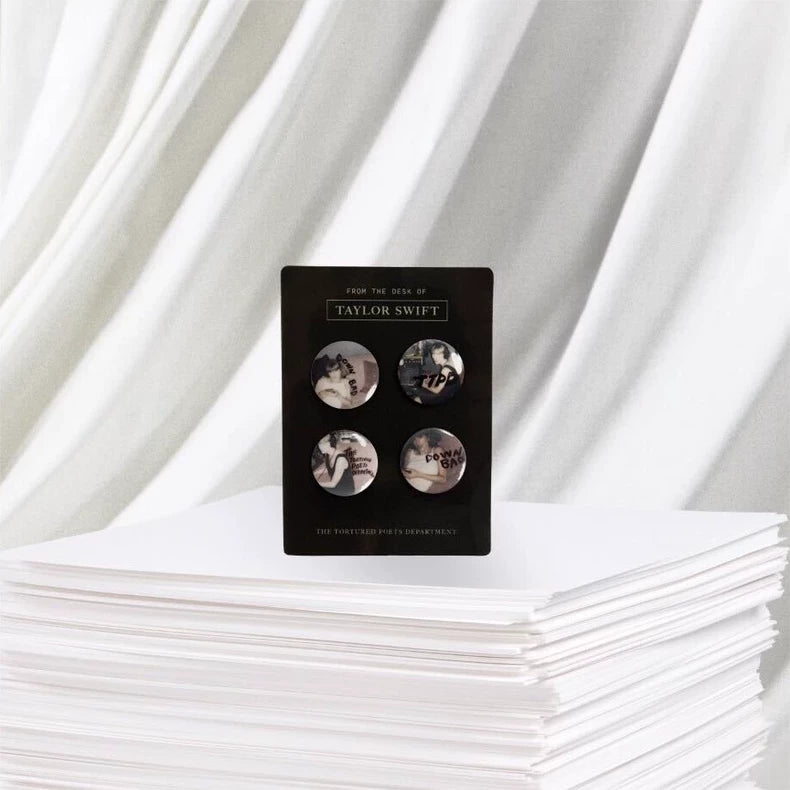 Taylor Swift – The Tortured Poets Department Official Pin Set