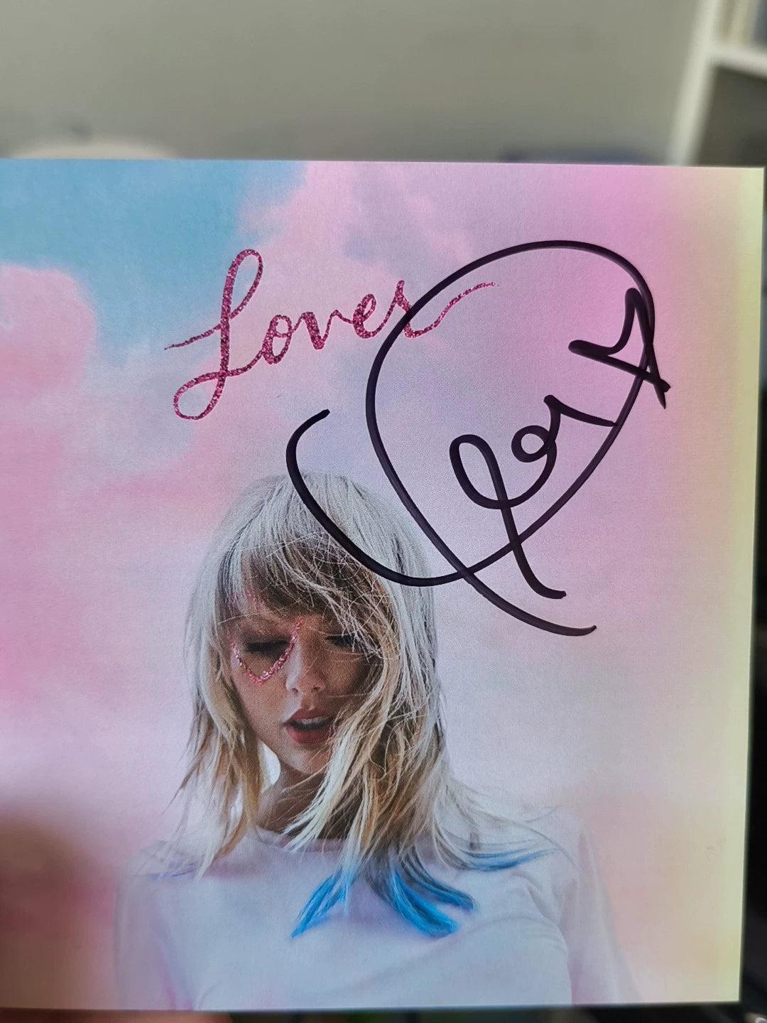 Taylor Swift Lover Heart-Signed Lyric Book + Sealed ME! CD Collector Bundle