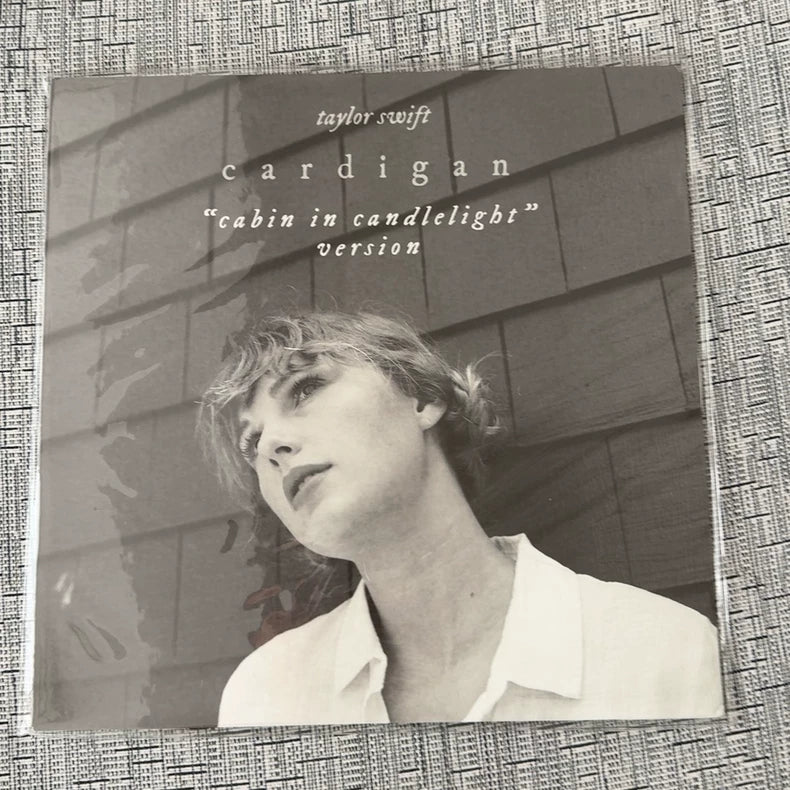 Taylor Swift – cardigan “Cabin in Candlelight” 12-inch White Vinyl — US Edition