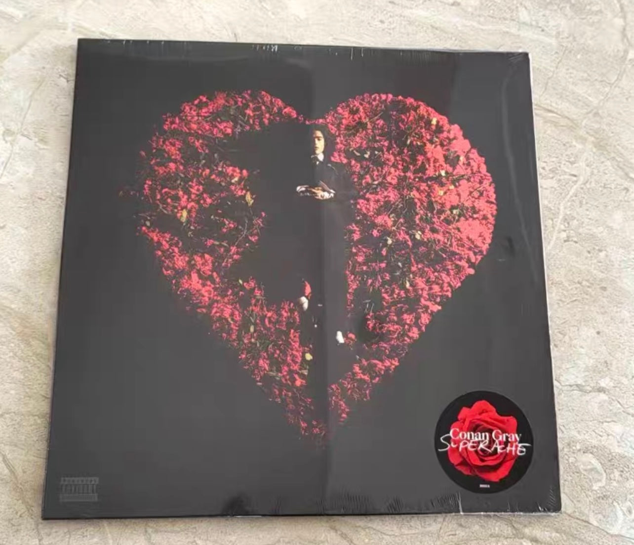 Conan Gray Superache red vinyl LP