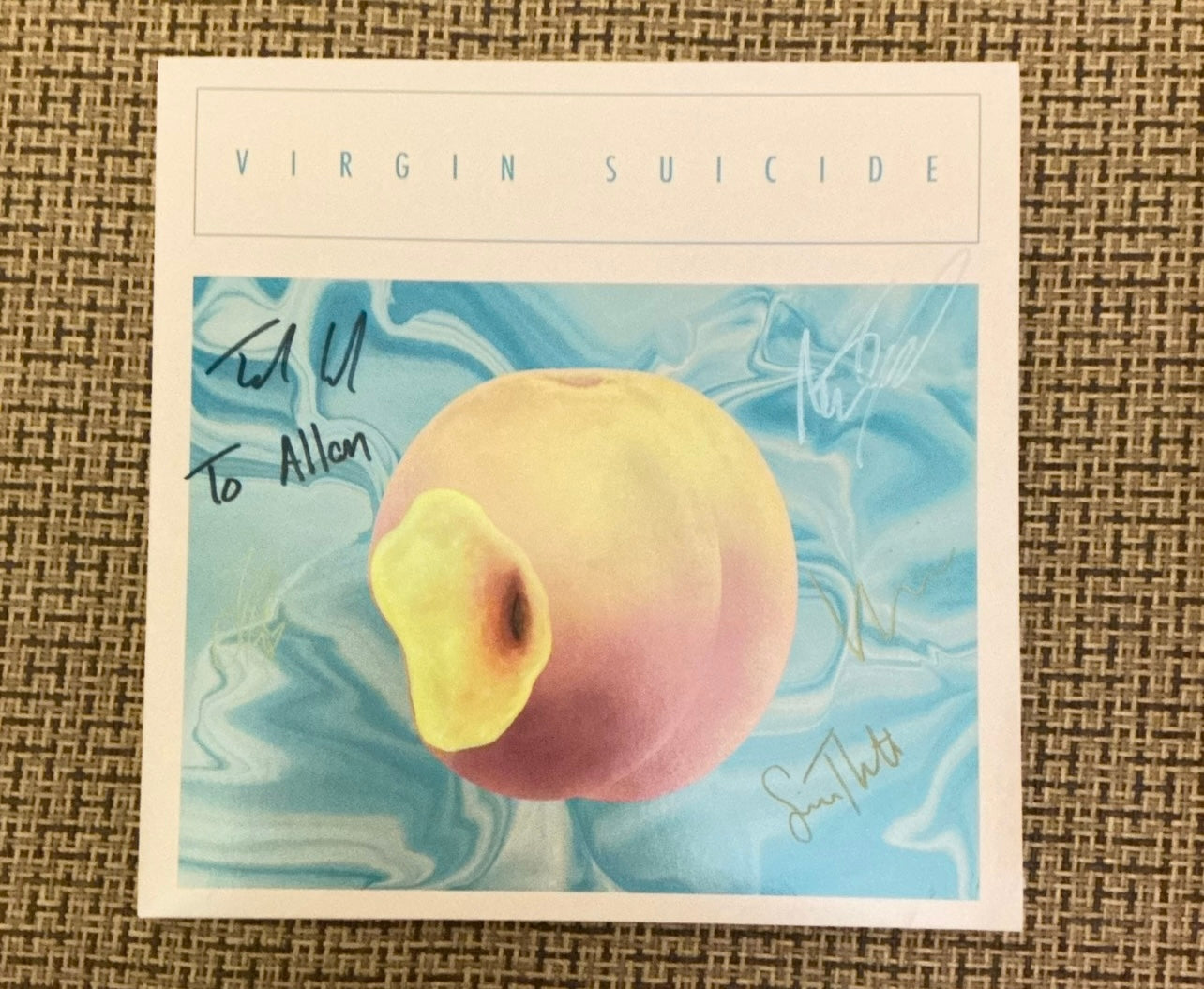 Virgin Suicide signed vinyl LP (signed on 2024.6.18, opened for autograph only)