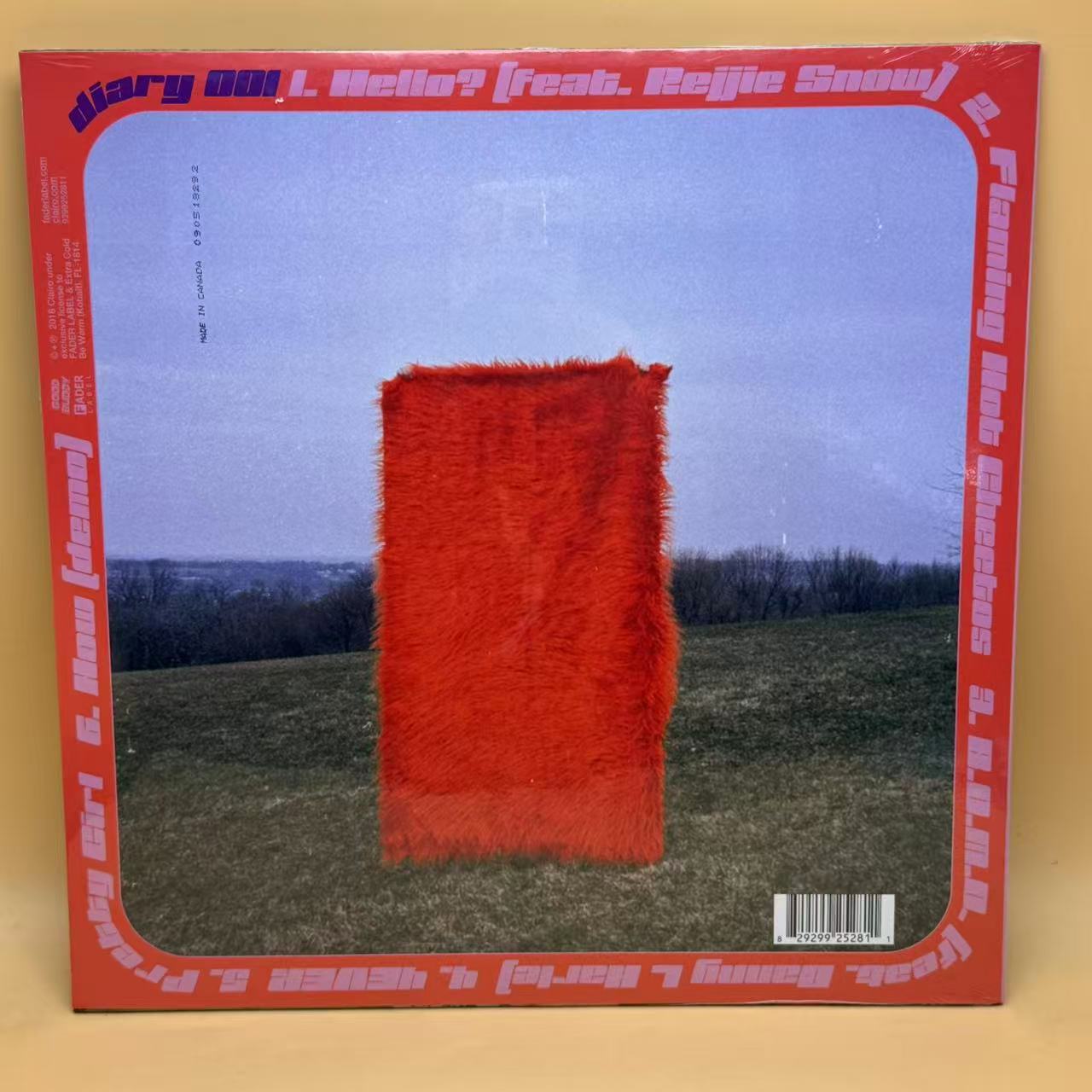 Clairo (2) - Diary 001 (LP, S/Sided, EP, Ltd, RE, S/Edition, Lim)