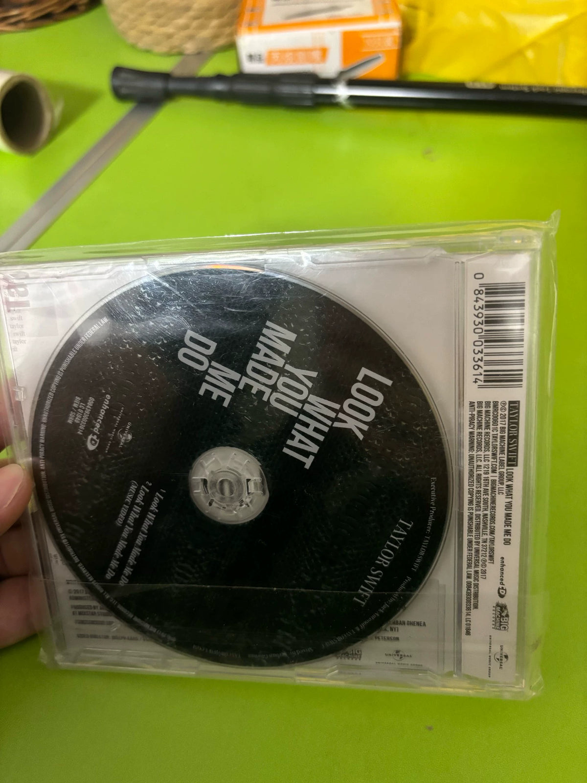 Taylor Swift – Look What You Made Me Do – Sealed CD Single