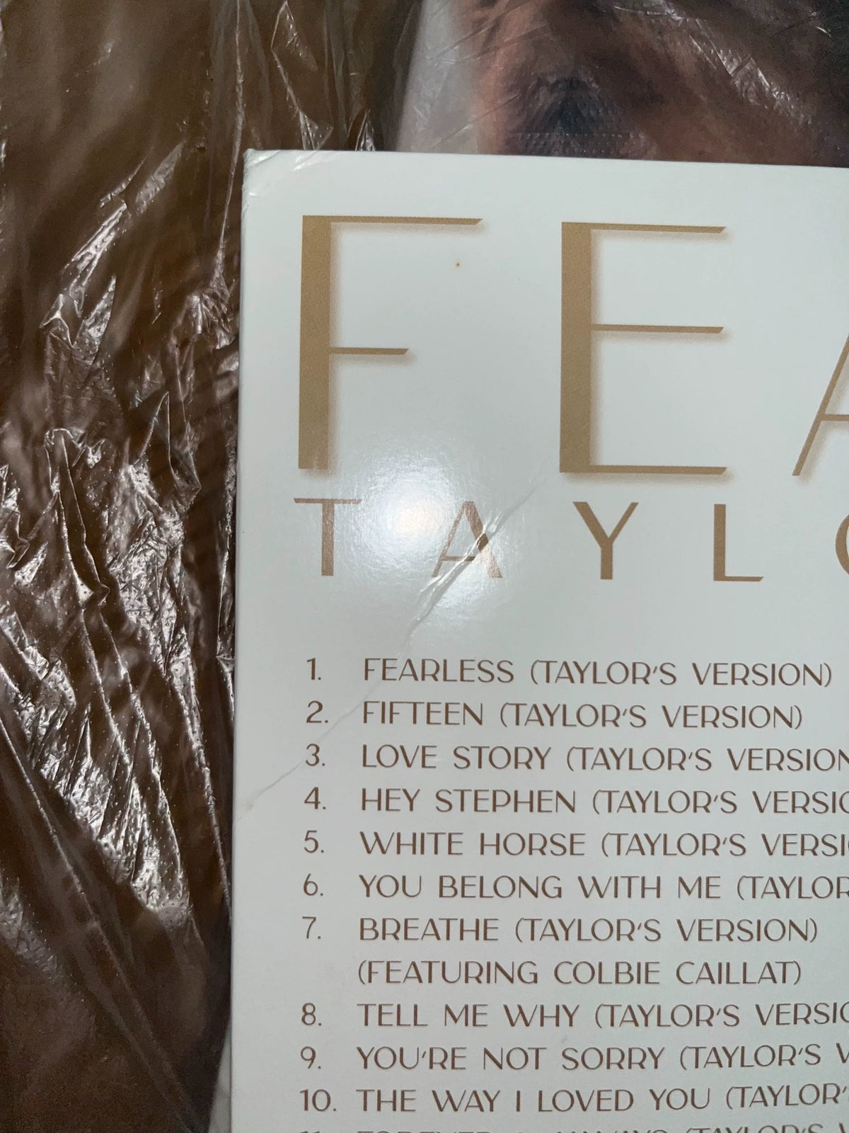 Taylor Swift – Fearless (Taylor's Version) – Mixed Red & Gold Vinyl 3LP