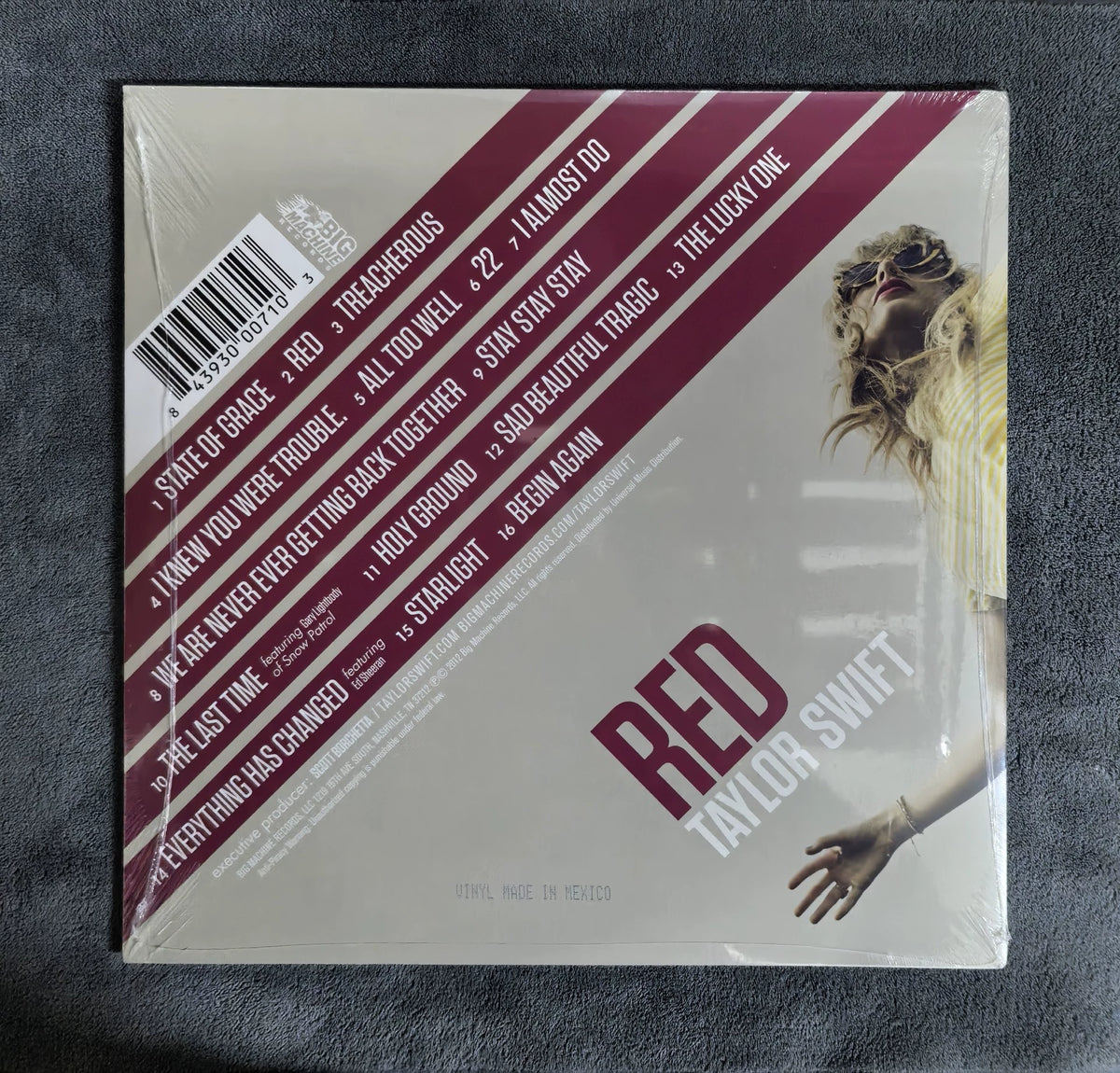 Taylor Swift – Red – Original Album 2LP
