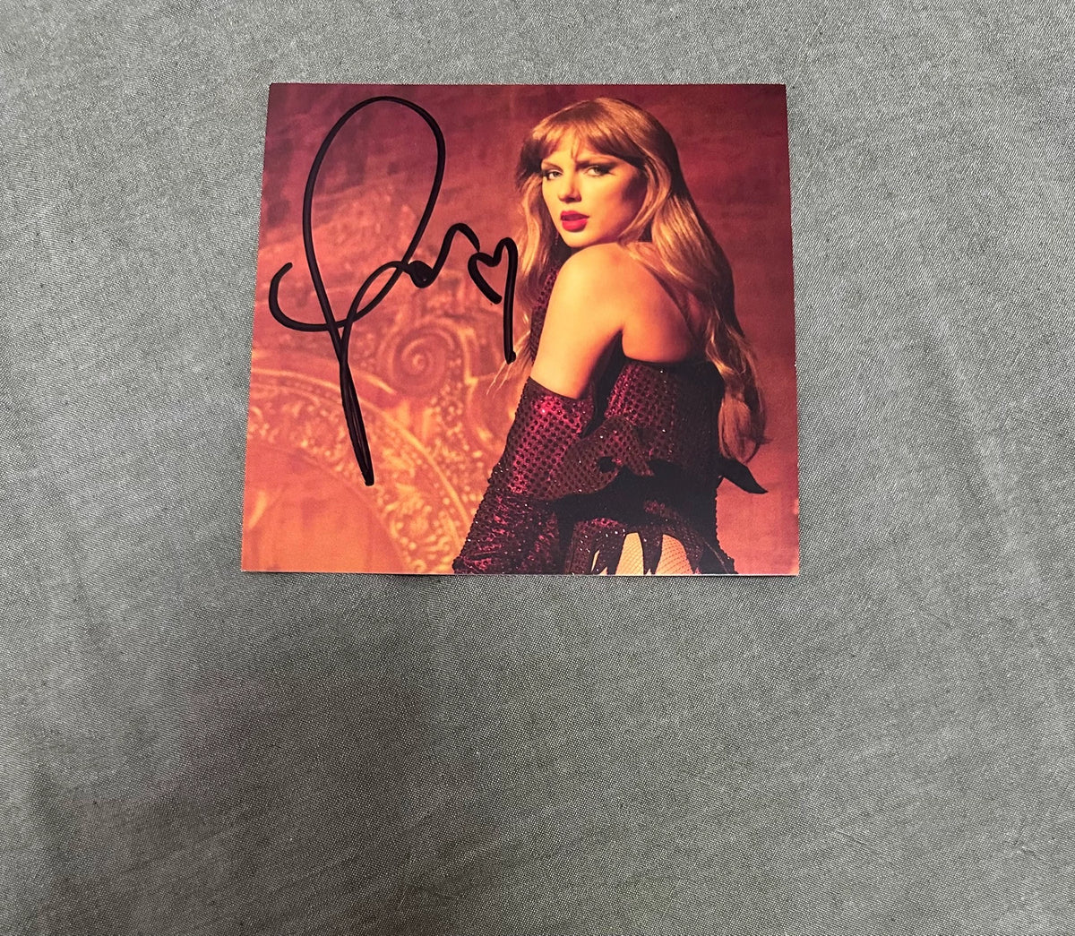Taylor Swift – The Life of a Showgirl – Signed CD, Cover 3, Hype Sticker Retained