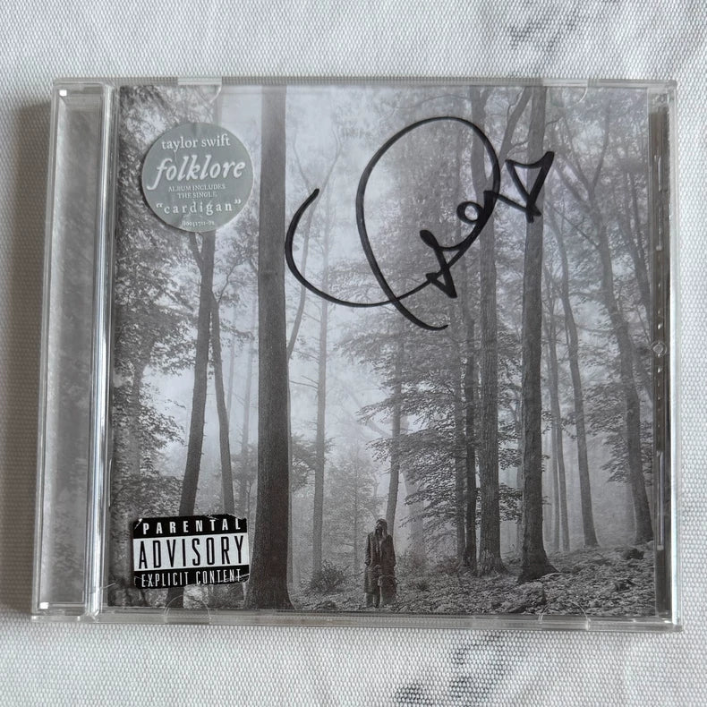 Taylor Swift – Folklore – Signed CD with Heart, Opened
