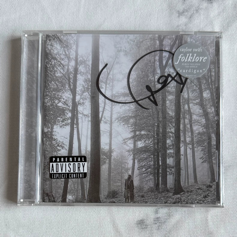 Taylor Swift – Folklore – Signed CD with Heart, Sealed