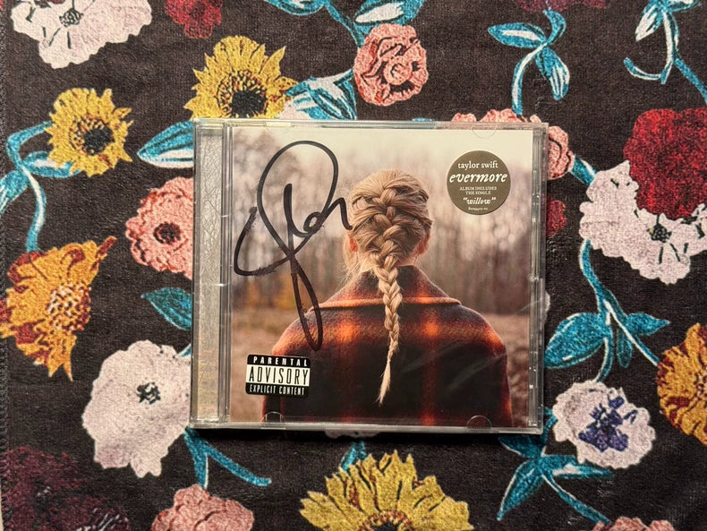 Taylor Swift – Evermore – Sealed Signed CD