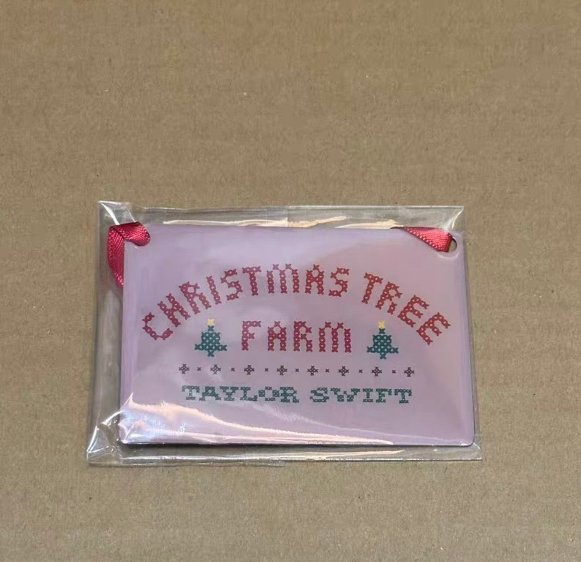 Taylor Swift Christmas Tree Farm Official Ornament Early Webstore Merch New Sealed