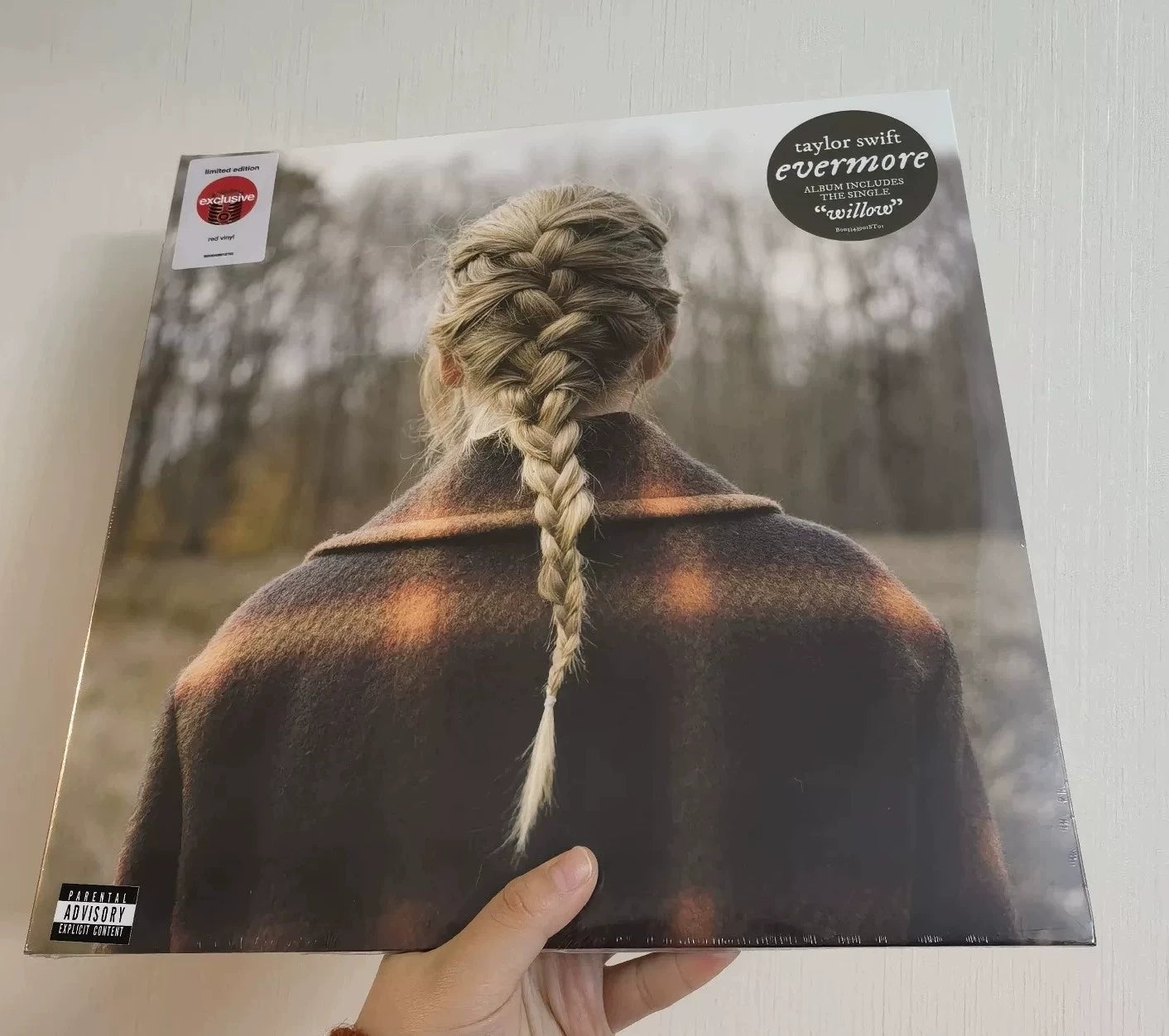 Taylor Swift evermore Target Exclusive Red Vinyl 2LP — Sealed