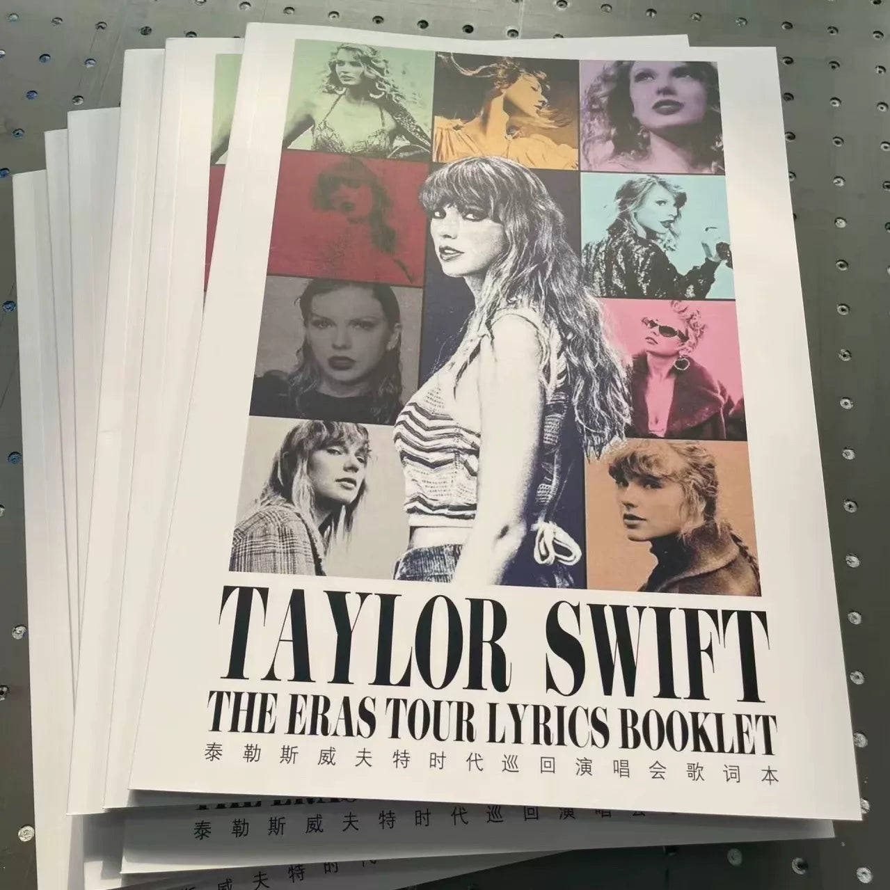 Taylor Swift The Eras Tour Lyrics Booklet – Fan-Made