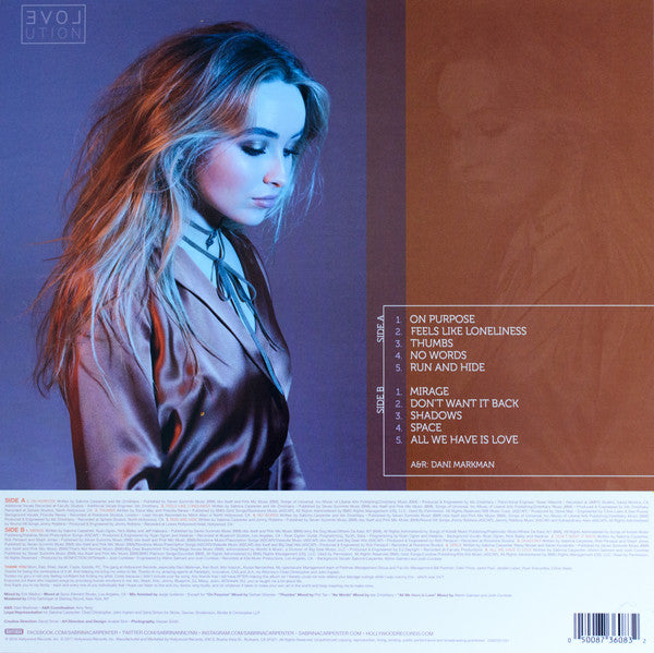 Sabrina Carpenter : Evolution (LP, Album, Ltd)