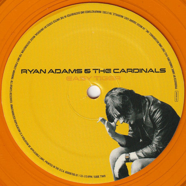 Ryan Adams & The Cardinals : Easy Tiger (LP, Album, Ora)