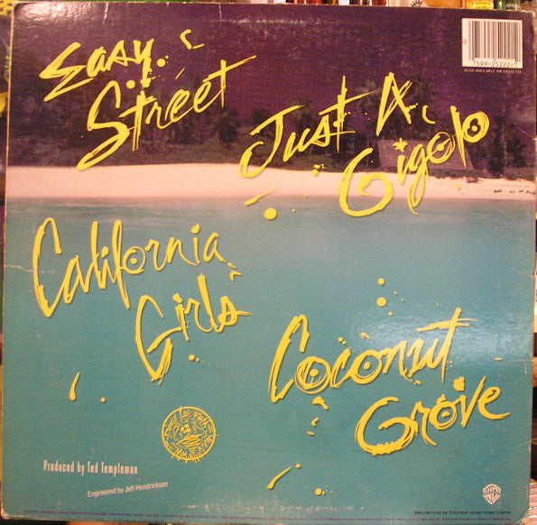 David Lee Roth : Crazy From The Heat (12", EP, Club, Car)