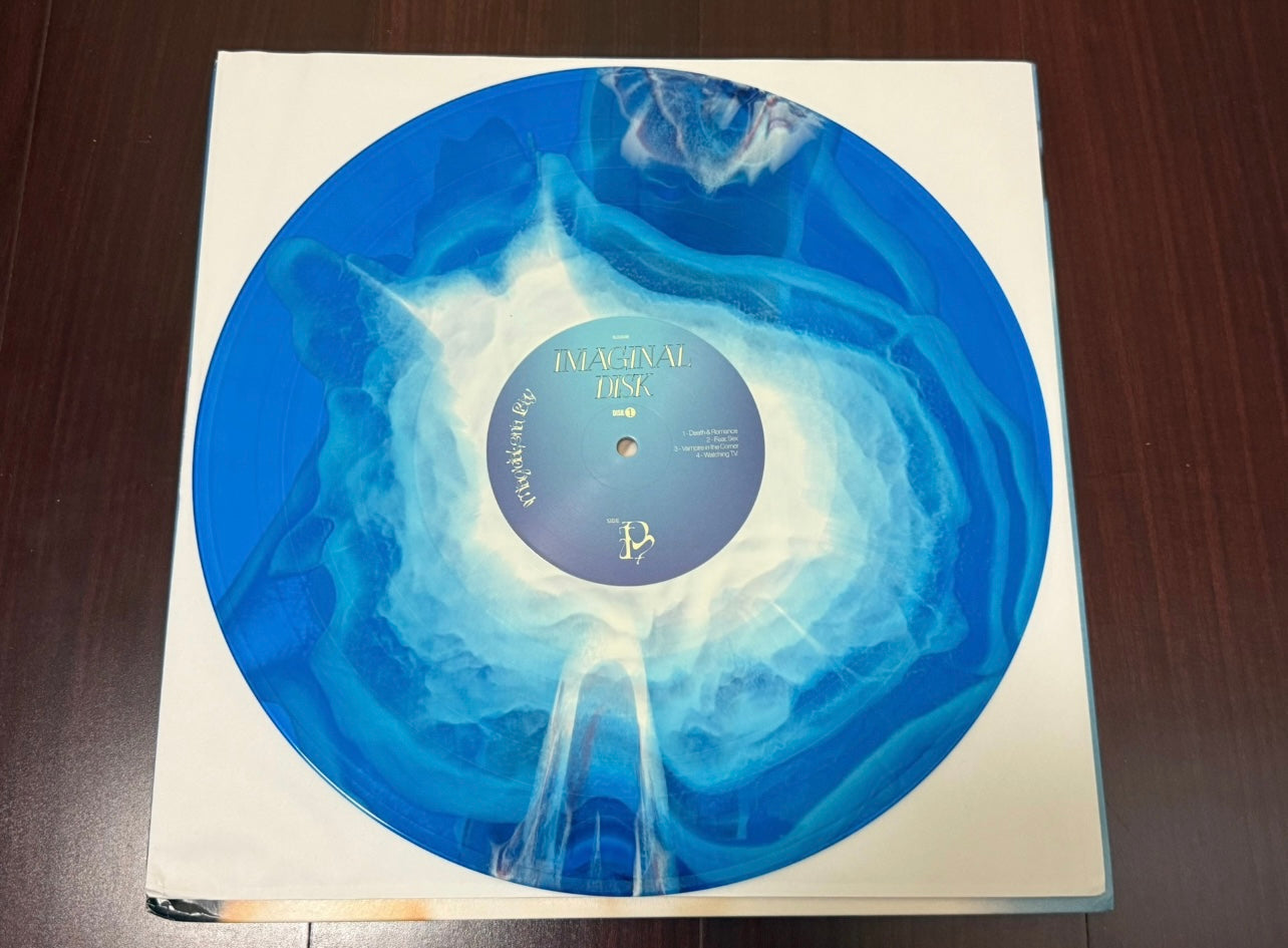 Magdalena Bay Imaginal Disk Brazilian exclusive splatter vinyl LP (limited to 4000, #1572)