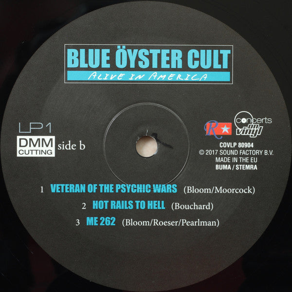 Blue Öyster Cult : Alive In America (2xLP, Album, RE)