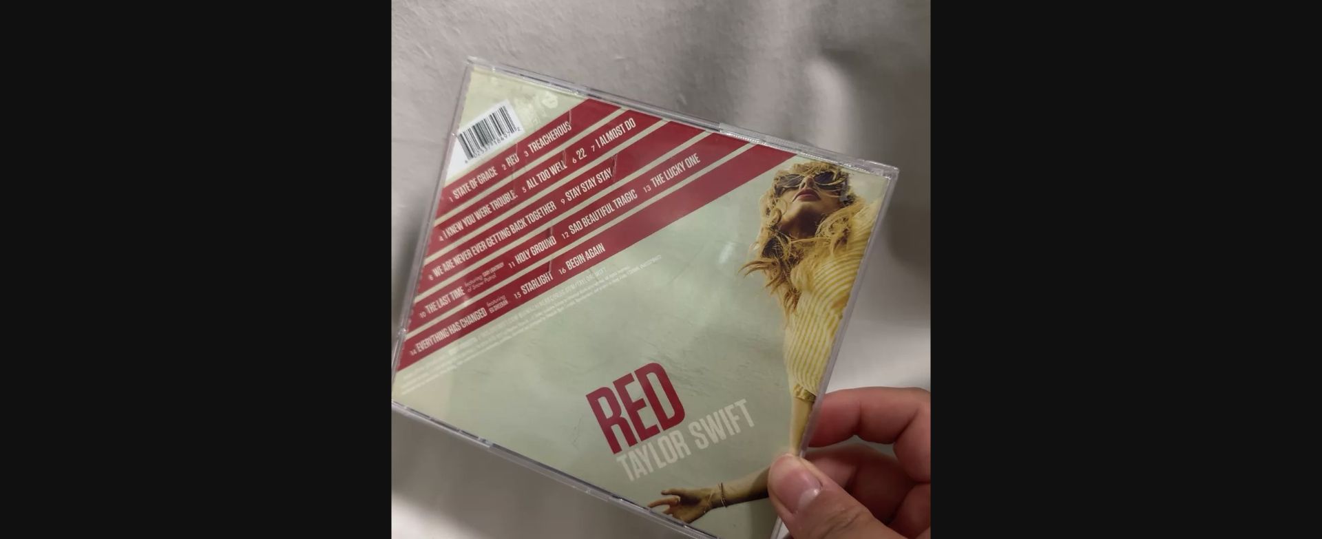 Taylor Swift – Red 16-Track CD — Pre-Owned