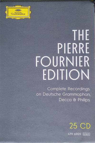 Pierre Fournier : The Pierre Fournier Edition (Complete Recordings On Deutsche Grammophon, Decca & Philips) (25xCD, Comp, RE + Box, Comp, Ltd)