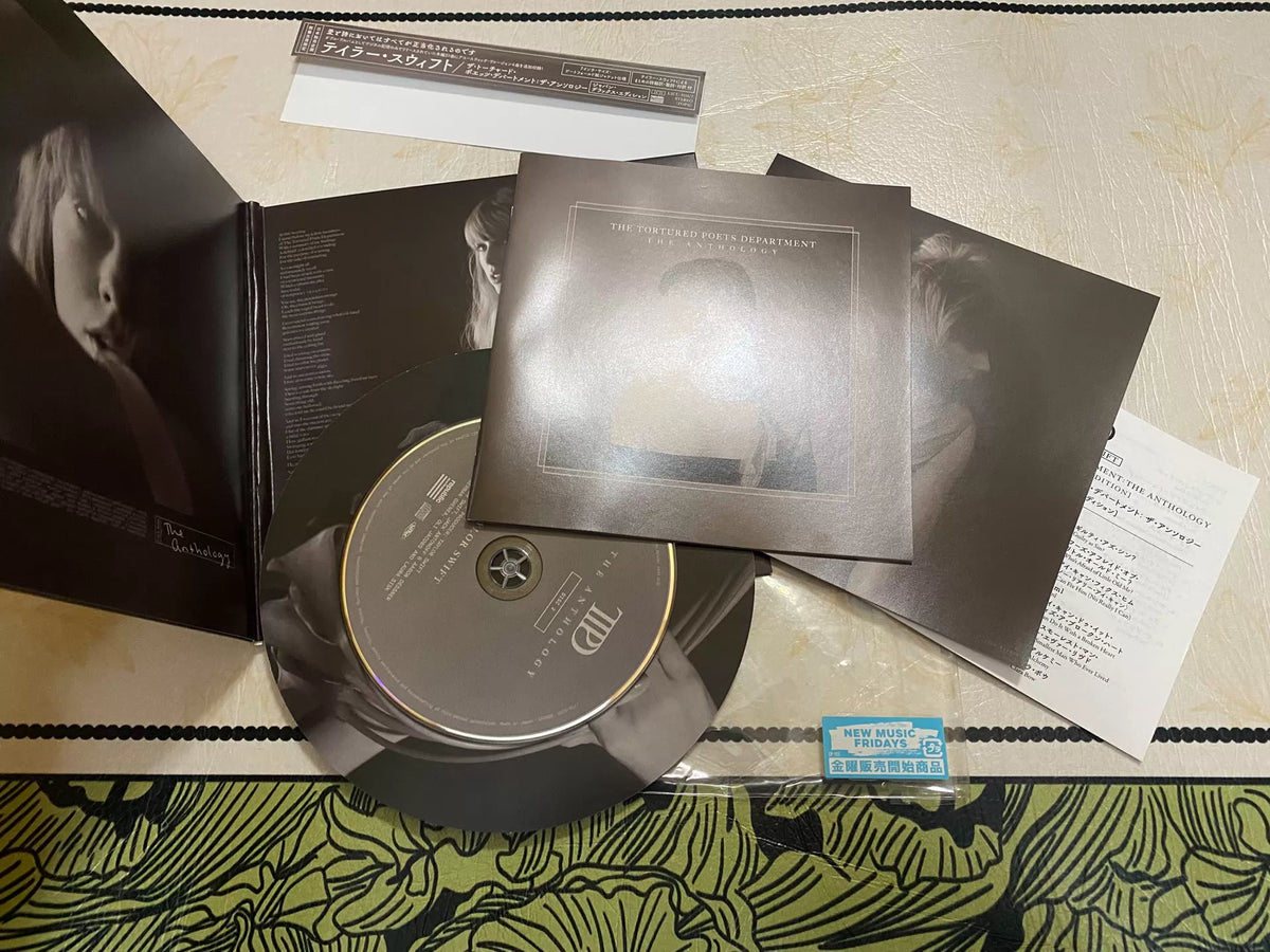 Taylor Swift – The Tortured Poets Department: The Anthology – Japanese 2CD, 7-inch Sleeve — actual copy
