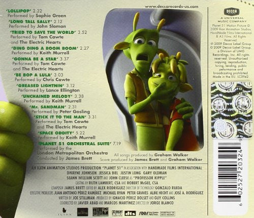 Various : Planet 51 (Original Motion Picture Soundtrack) (CD, Comp)