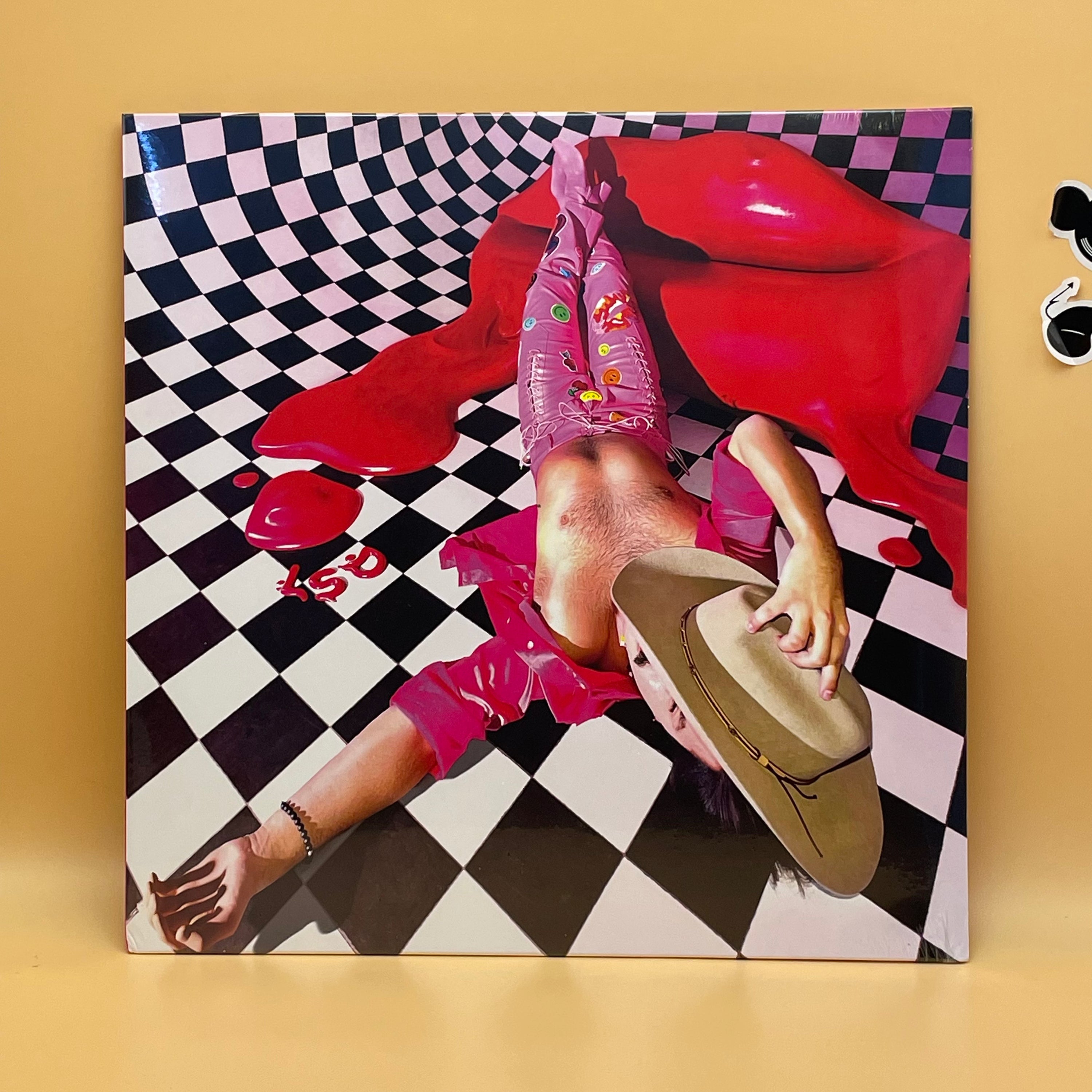 Michael Medrano - LoveSexDrugs (LP, Album, Yel) (Mint (M))