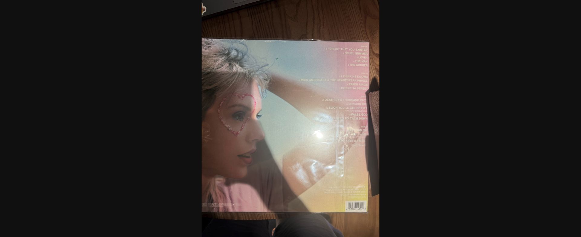 Taylor Swift – Lover 2LP Pink & Blue Vinyl — Sealed, Tower Records Japan
