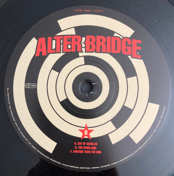 Alter Bridge : Live At The O2 Arena + Rarities (Box, Dlx, Ltd + 4xLP, Album)