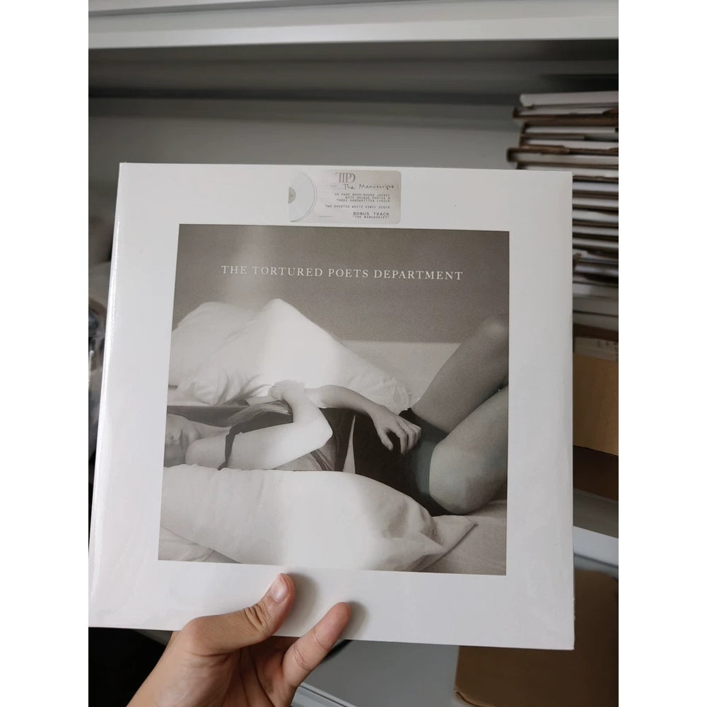 Taylor Swift – The Tortured Poets Department – German-Pressed US White Vinyl (2LP), Sealed