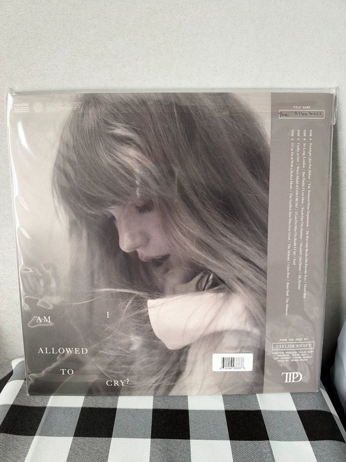 Taylor Swift – The Tortured Poets Department – The Albatross 2LP, Opened — actual copy