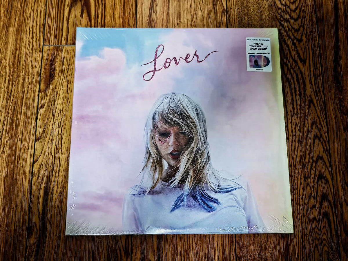 Taylor Swift – Lover – US Pink and Blue 2LP, Sealed — actual copy