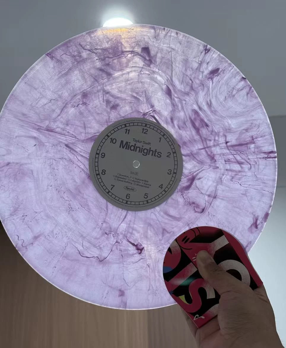 Taylor Swift – Midnights – US Lavender Vinyl, Opened — actual copy