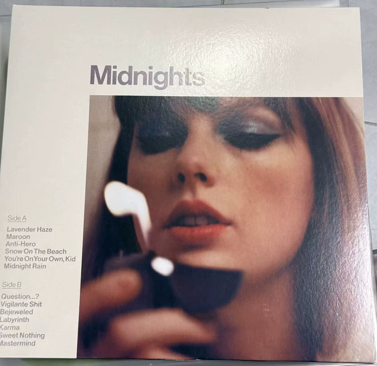 Taylor Swift – Midnights – US Lavender Vinyl, Opened — actual copy