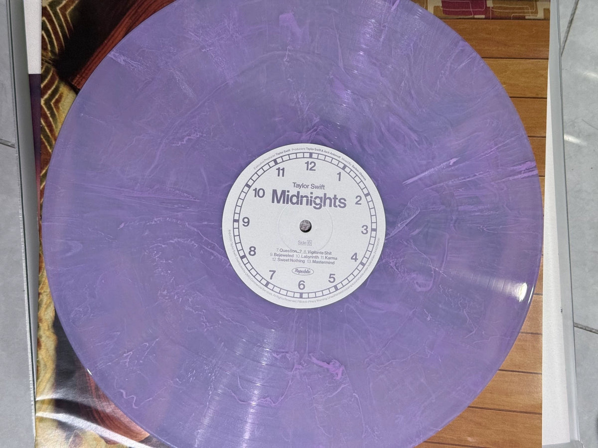 Taylor Swift – Midnights – US Lavender Vinyl, Opened — actual copy