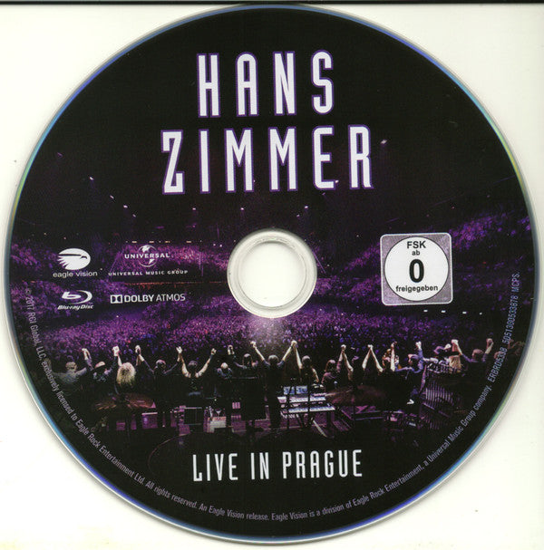 Hans Zimmer : Live In Prague (Blu-ray, Album, Multichannel, Dol)