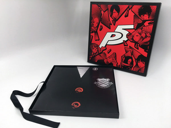 Shoji Meguro, Atlus Sound Team : Persona 5 Vinyl Soundtrack: Essential Edition (LP + LP, Gre + LP, Cle + LP, Red + Box, Album, Com)