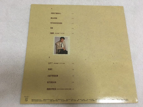 童安格 : 其實你不懂我的心 (LP)