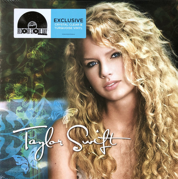 Taylor Swift – Taylor Swift – 2018 US RSD Crystal Clear & Turquoise 2LP – Sealed M/NM