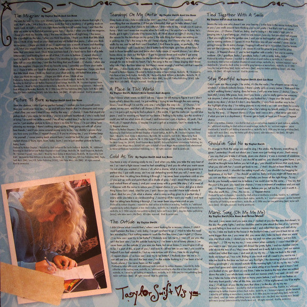 Taylor Swift : Taylor Swift (2xLP, Album, RSD, Ltd, Num, RE, Tur)