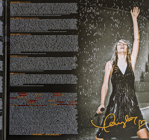 Taylor Swift : Fearless (Platinum Edition) (2xLP, Album, RSD, Ltd, RE, Gol)