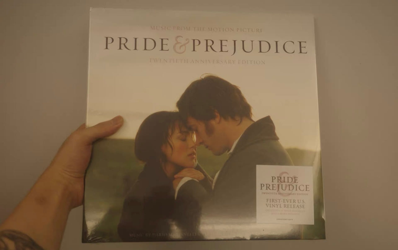 Pride & Prejudice Original Soundtrack webstore exclusive colored vinyl LP
