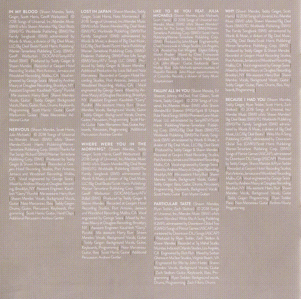 Shawn Mendes : Shawn Mendes (CD, Album)