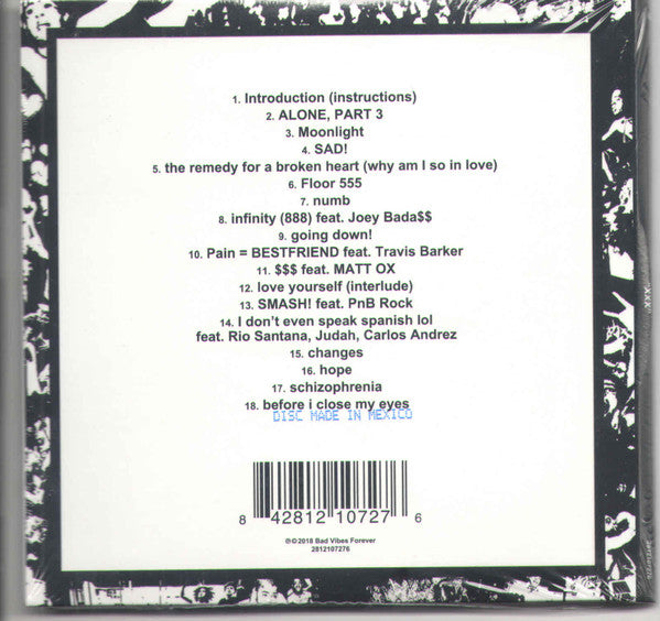 Xxxtentacion : ? (CD, Album)