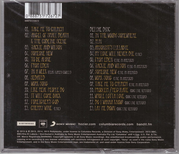 Hozier : Hozier (2xCD, Album, Dlx)