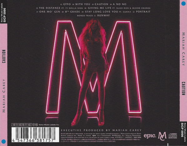 Mariah Carey : Caution (CD, Album)